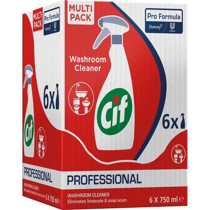CIF Detergenti per bagni Professional 2in1 (750 ml)