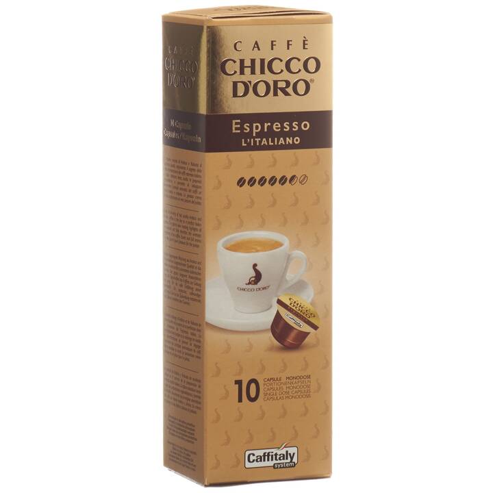CHICCO D'ORO Kaffeekapseln Espresso Italiano  (10 Stück)