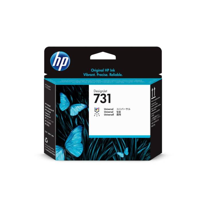 HP 731 (Jaune, Gris, Magenta, Cyan, Noir mat, Photo noir, 1 pièce)