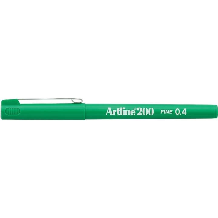 ARTLINE Crayon feutre (Vert, 1 pièce)