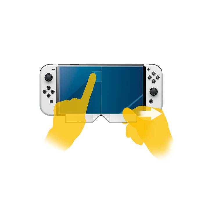 HORI Displayschutz (Nintendo Switch, Transparent)