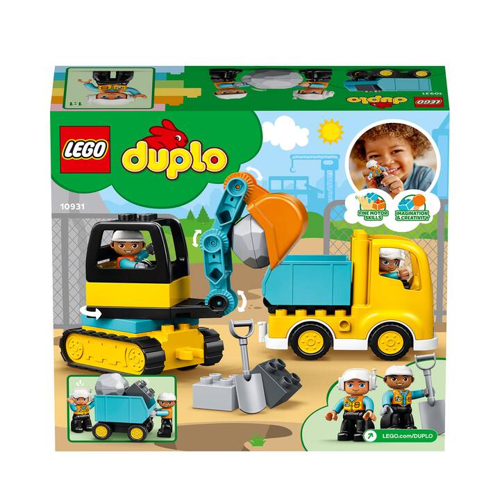 LEGO DUPLO Camion e scavatore cingolato (10931)
