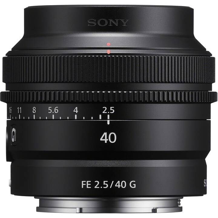 SONY FE 40mm f/2.5 G