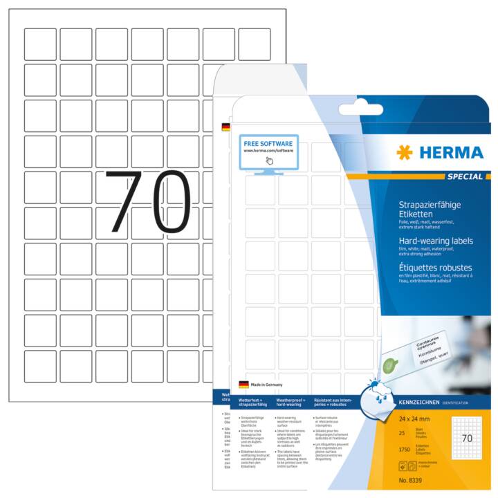 HERMA Special (24 x 24 mm)