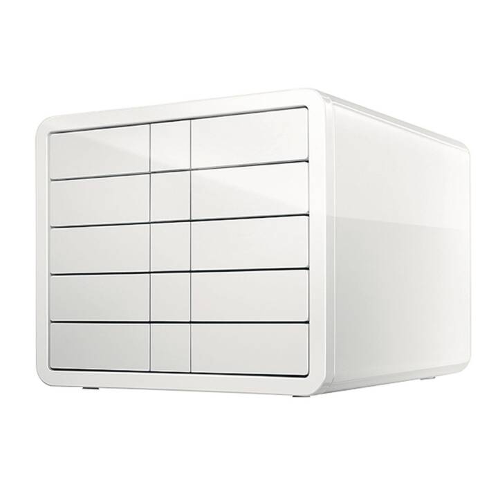 HAN Büroschubladenbox i-Box (A4, 295.0 mm  x 247.0 mm  x 355.0 mm, Weiss)