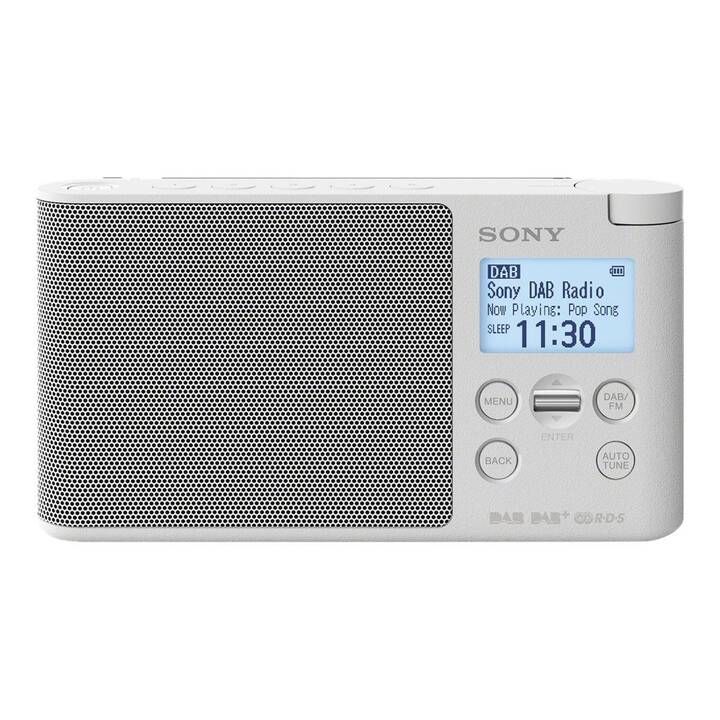 SONY XDR-S41D Radio digitale (Bianco)