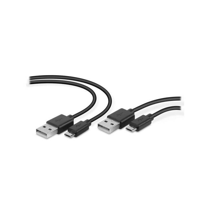 SPEEDLINK SL450104B Câble USB (USB de type A, MicroUSB Type-A, 3 m)