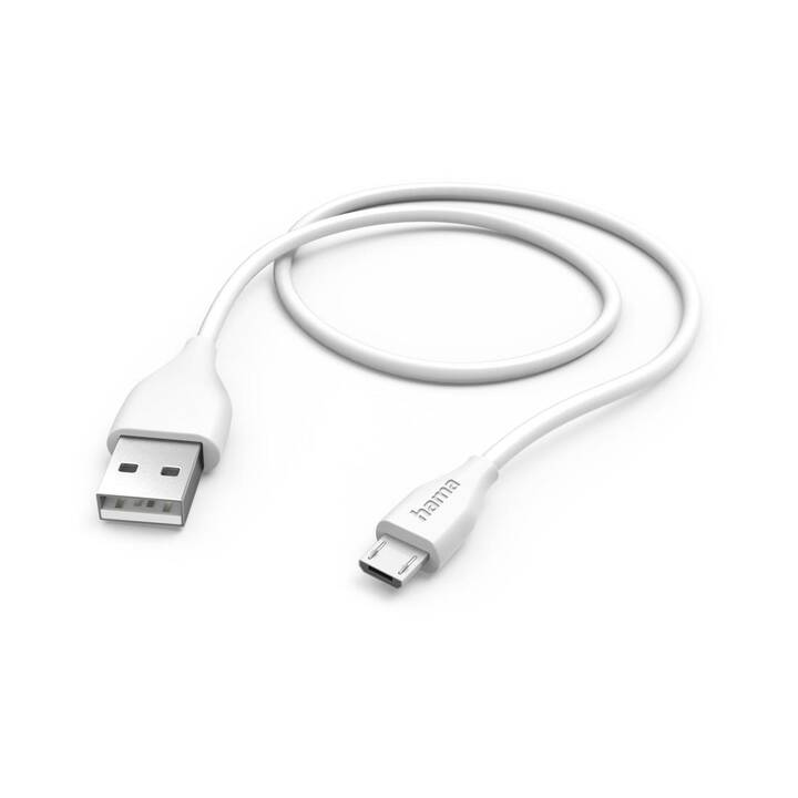 HAMA Câble (USB de type A, Micro USB Typ B, 1.5 m)
