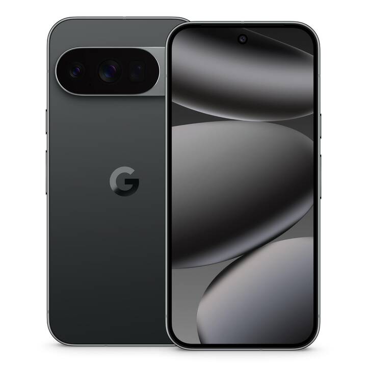GOOGLE Pixel 9 Pro (128 GB, Obsidian, Schwarz, 6.3