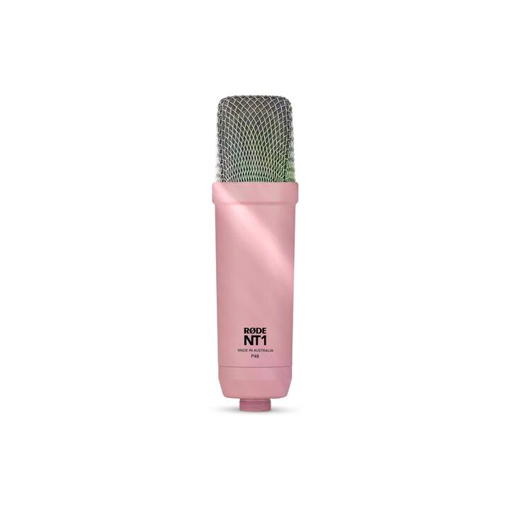 RØDE NT1 Signature Series Microfono da mano (Nero, Pink)