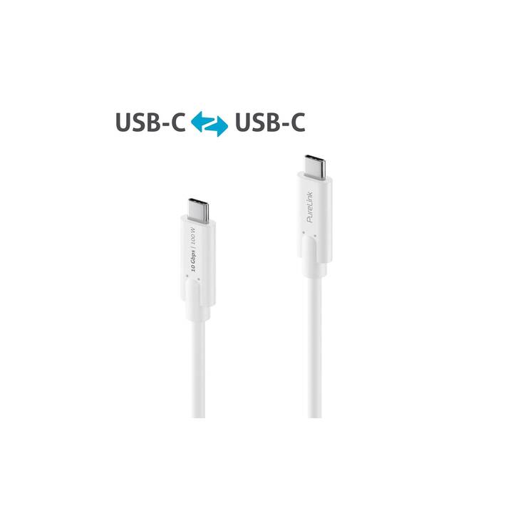 PURELINK USB-Kabel (USB 3.1 Gen 2, USB 3.1 Typ-C, 0.5 m)