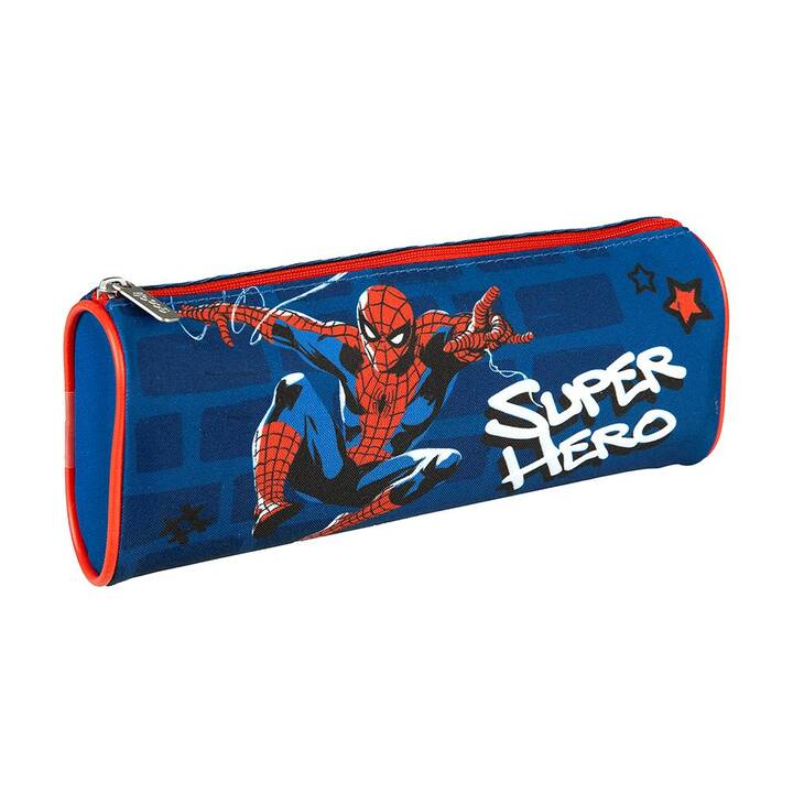 SCOOLI Schulranzen Set EasyFit Spider-Man (18 l, Rot, Blau)