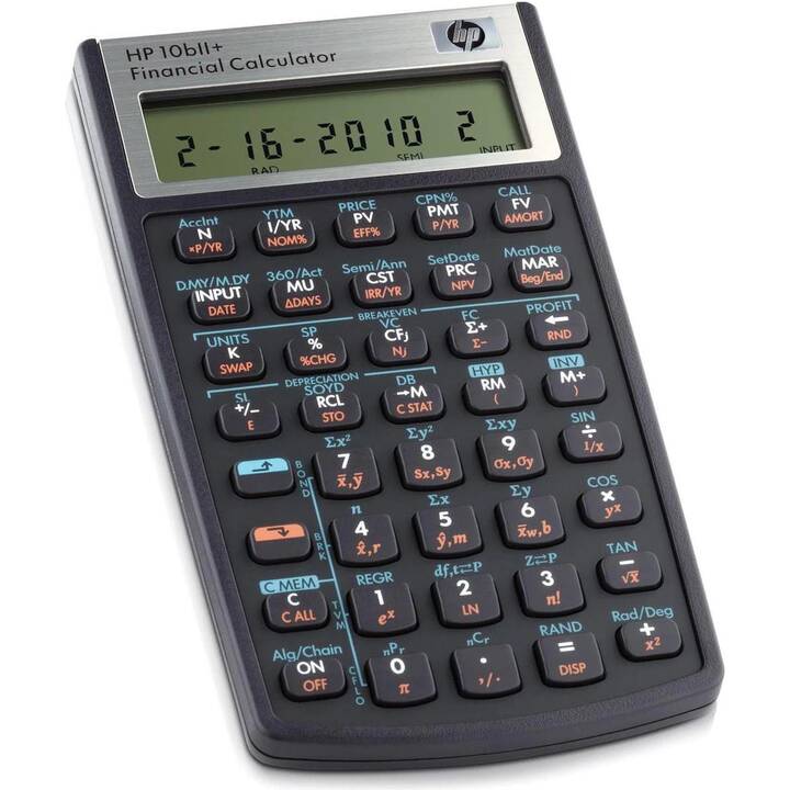 HP 10BII+ Calcolatrici finanziarie