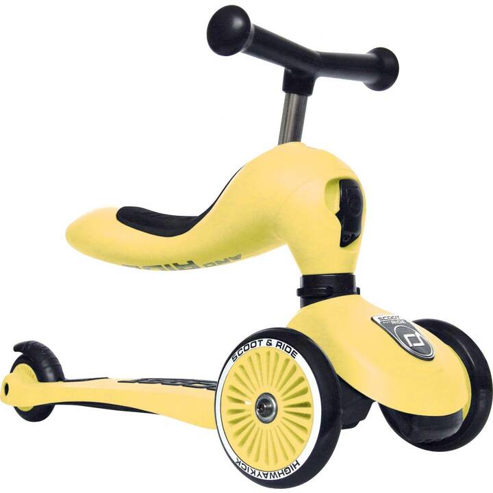 SCOOT AND RIDE Kickboard Highwaykick 1 (Jaune)