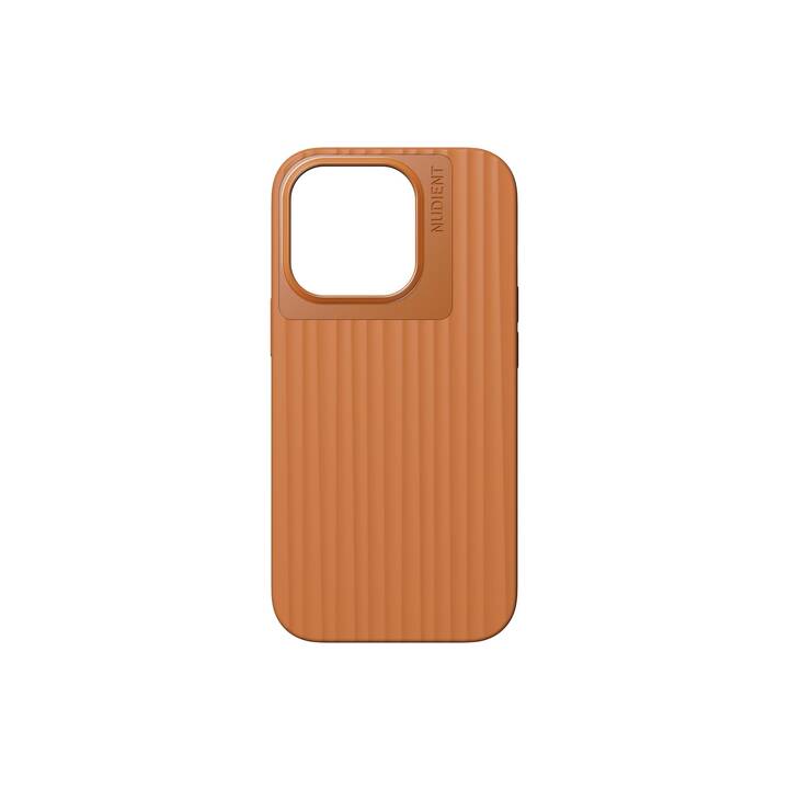 NUDIENT Backcover (iPhone 14 Pro, Arancione)
