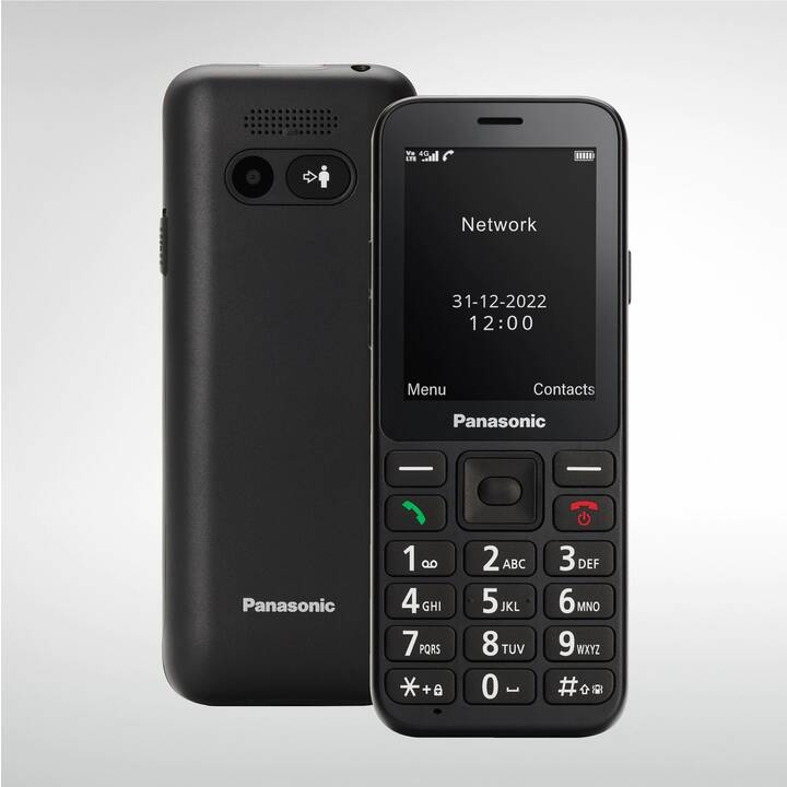 PANASONIC KX-TU250 (64 MB, 2.4", 1.2 MP, Schwarz)