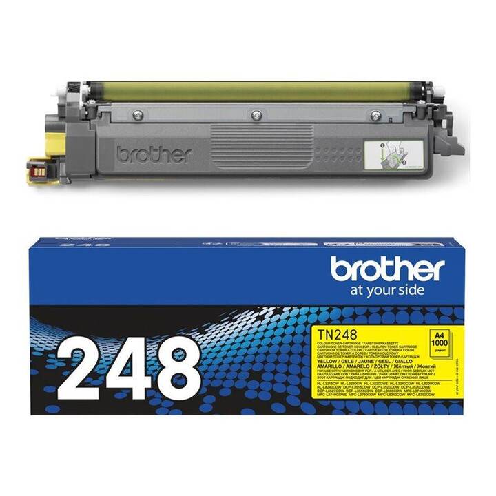 BROTHER TN248Y (Toner seperato, Giallo)