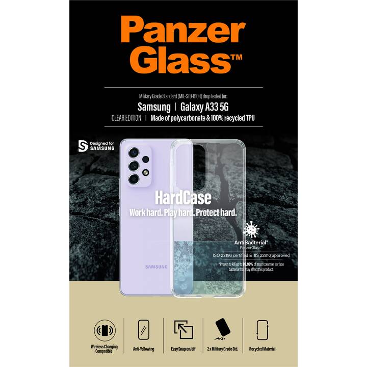 PANZERGLASS Backcover (Galaxy A33 5G, Transparent)