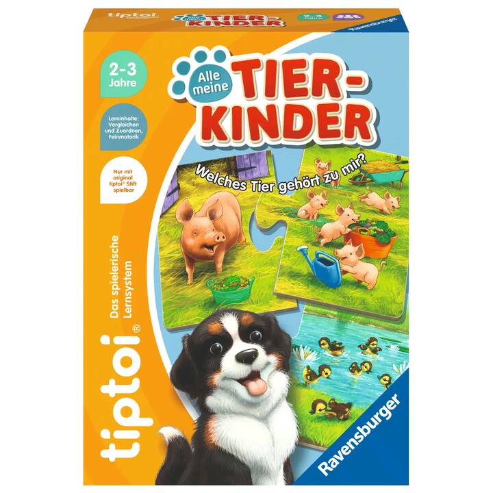 TIPTOI Alle meine Tierkinder Gioco educativo (DE)