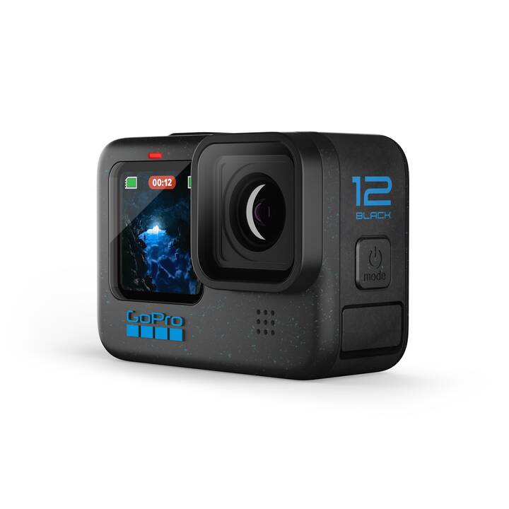 GOPRO HERO12 Black + 128GB microSD (5312 x 4648, Schwarz)