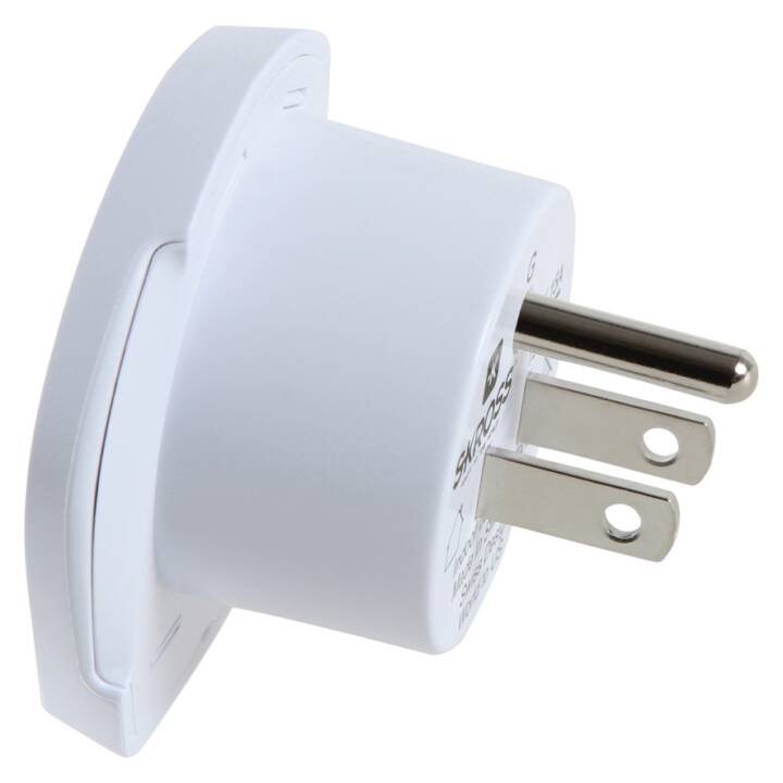 SKROSS World to USA Travel Adapter