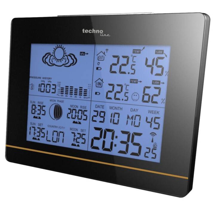 TECHNOLINE Station météo radio WS 6750