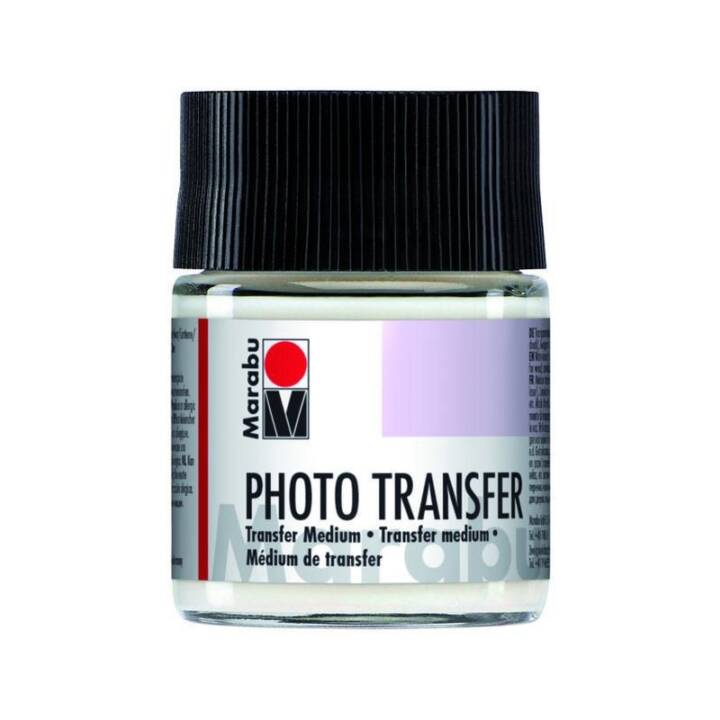 MARABU Laque de couleur Photo Transfer (50 ml, Transparent)