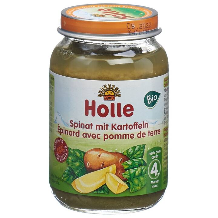 HOLLE Purée de légumes Bouillie (190 g)