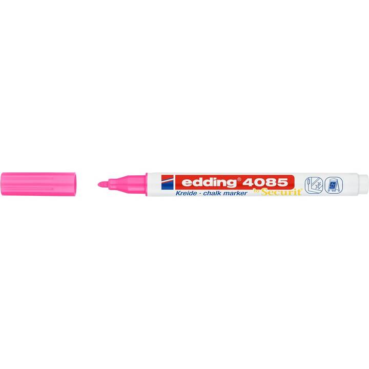 EDDING Kreidemarker 4085 (Pink, 1 Stück)