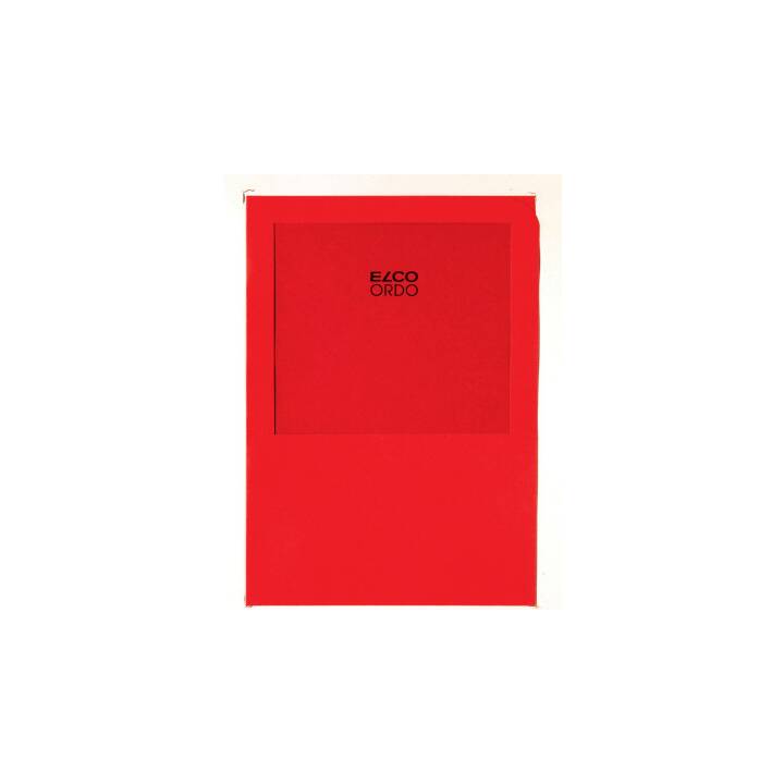 ELCO Dossier d'organisation Ordo (Rouge, A4, 100 pièce)