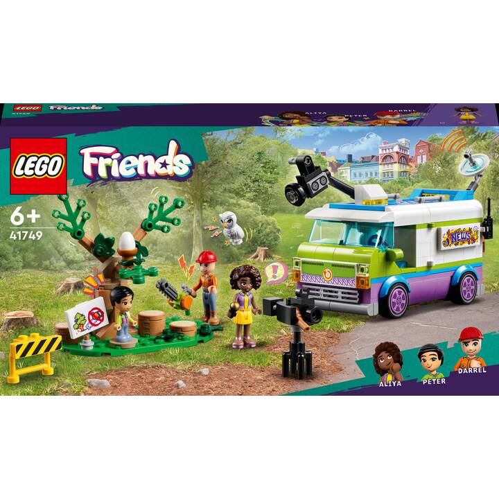 LEGO Friends Furgone della troupe televisiva (41749)