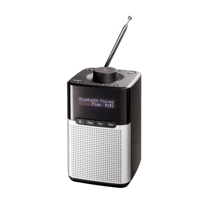 INTERTRONIC RA-26 Digitalradio (Silber, Schwarz)