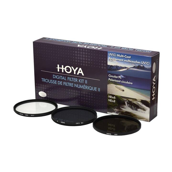 HOYA Kit II (UV, CIR-PL & ND8, 37 mm)