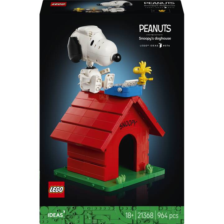 LEGO Ideas Peanuts: Snoopys Hundehütte (21368) - Interdiscount