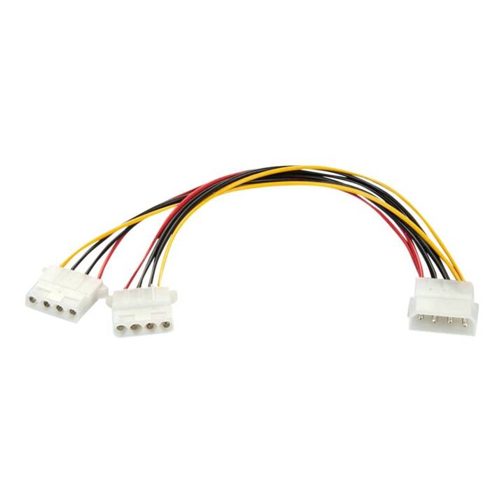LINDY Câble d'alimentation (TT 4-polig, 4 Pin, 25 cm)