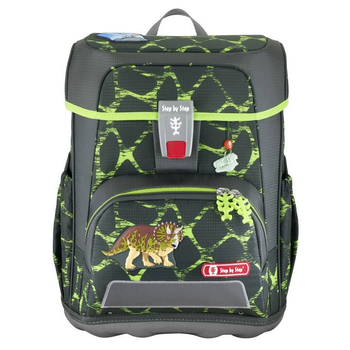 STEP BY STEP Jeu de sacoches CLOUD Dino Life (19 l, Vert)