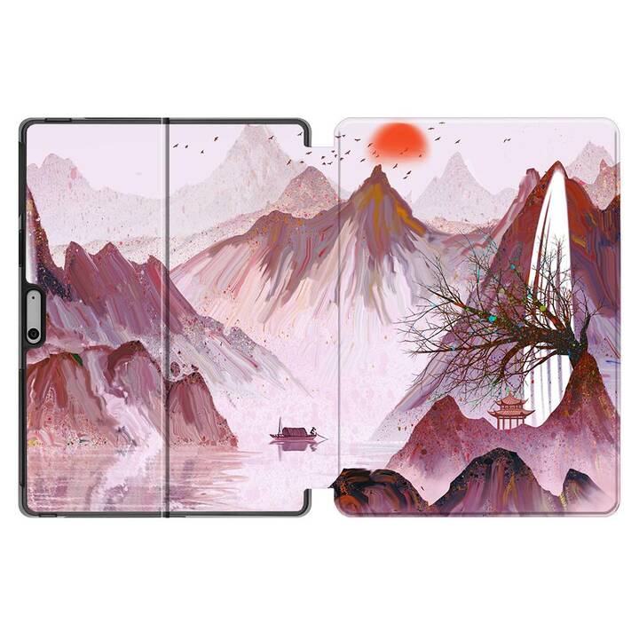 EG Schutzhülle (13", Surface Pro 8, Berge, Rot)