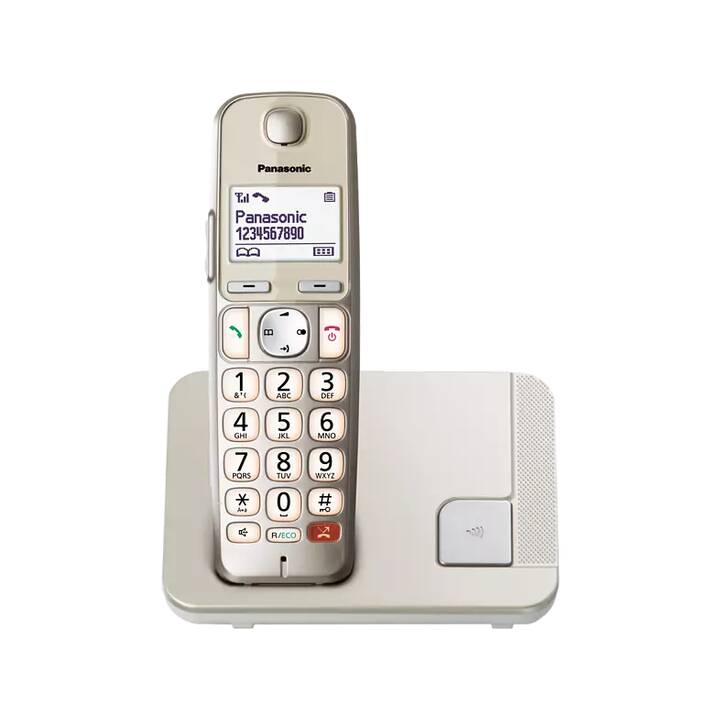 PANASONIC KX-TGE250SLN (Silber, Champagner)