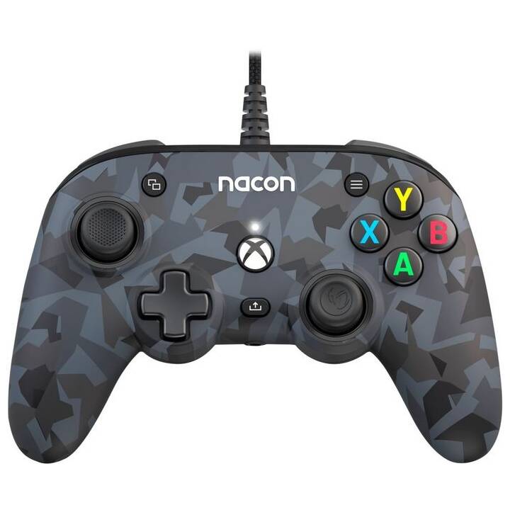 NACON Compact Controller Pro Manette (Camouflage, Gris)
