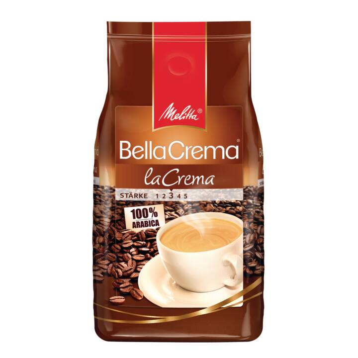 MELITTA Grains de café Café crème Bella Crema (1 kg)