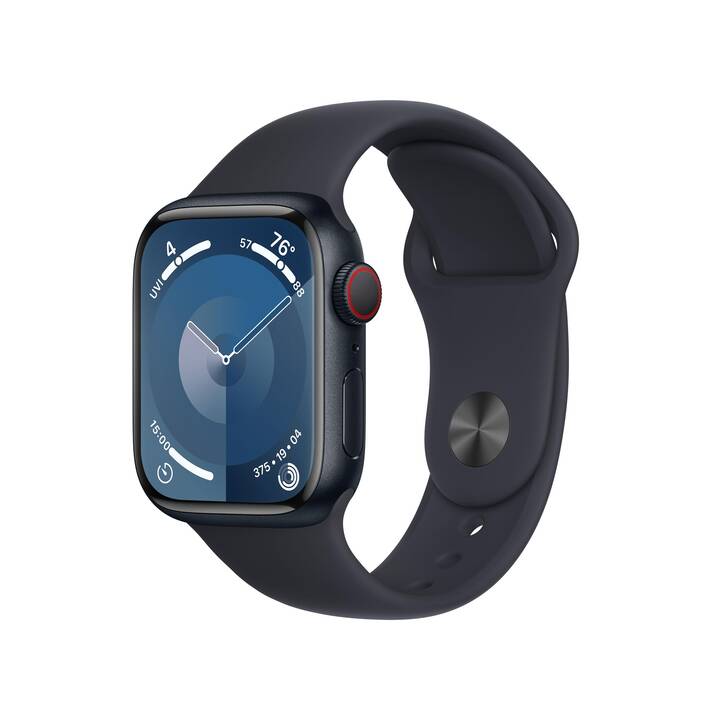 APPLE Watch Series 9 GPS + Cellular (41 mm, Alluminio, 4G, M)