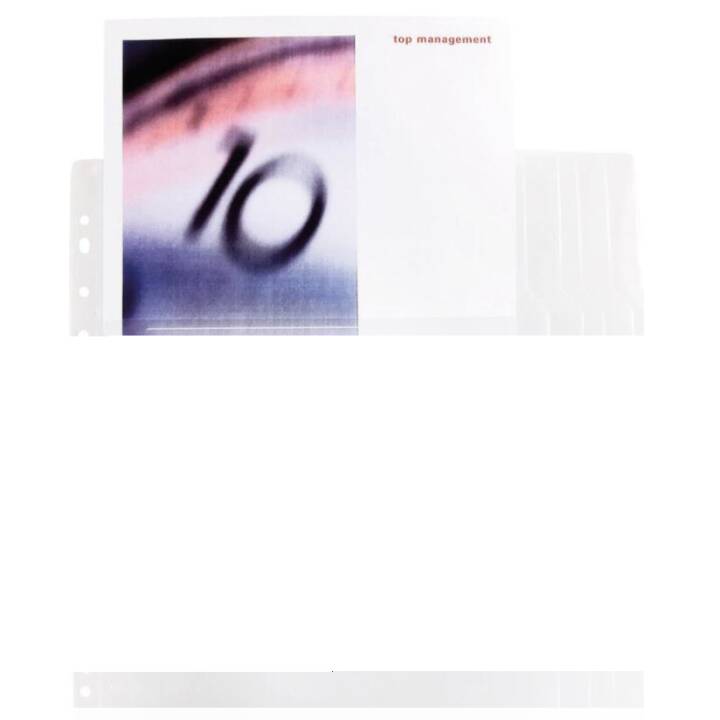 DUFCO Sichtmappe (Transparent, A4, 10 Stück)