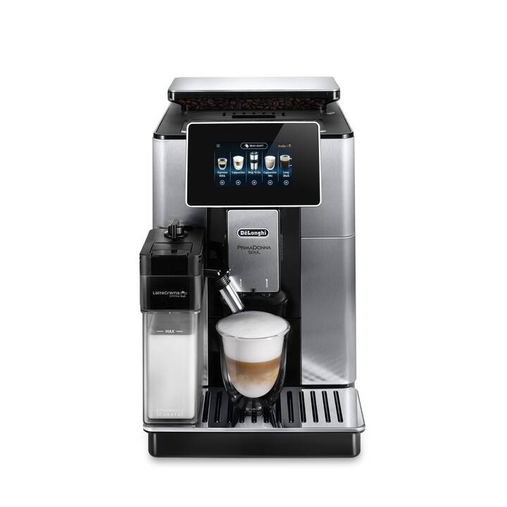 DELONGHI PrimaDonna Soul ECAM610.74.MB (Métallique, 2.2 l, Machines à café automatique)