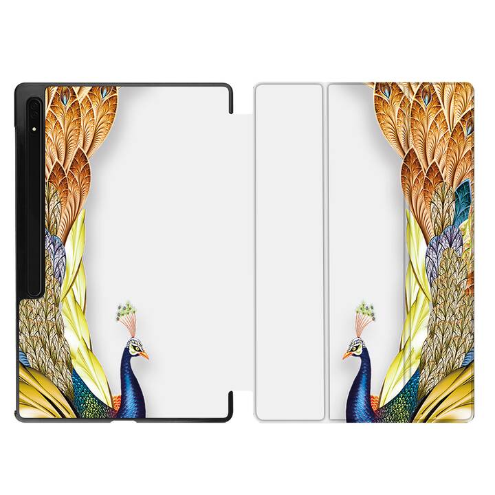 EG cover per Samsung Galaxy Tab S8 Ultra 14.6" (2022) - Arancio - Pavone