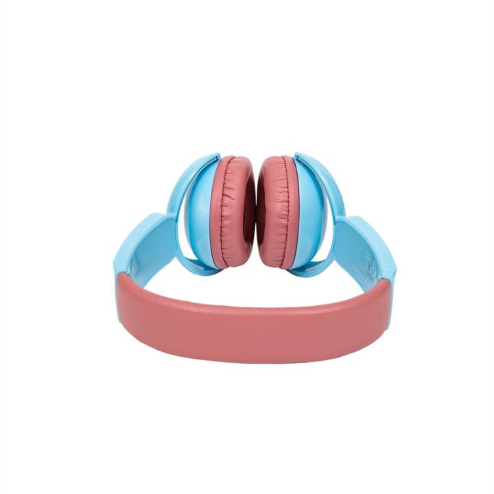 OUR PURE PLANET On-Ear Cuffie per bambini (PNC, Bluetooth 5.0, Nero, Blu)