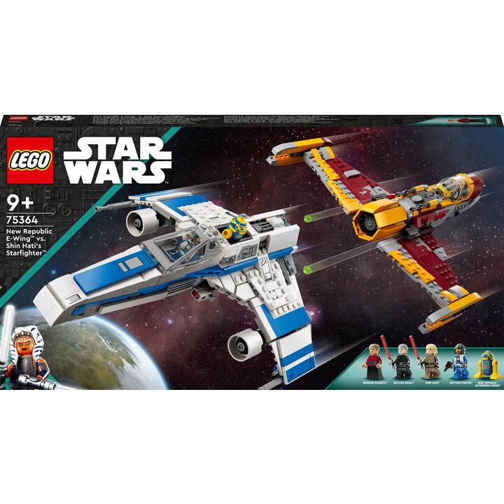 LEGO Star Wars New Republic E-Wing vs. Shin Hatis Starfighter (75364)