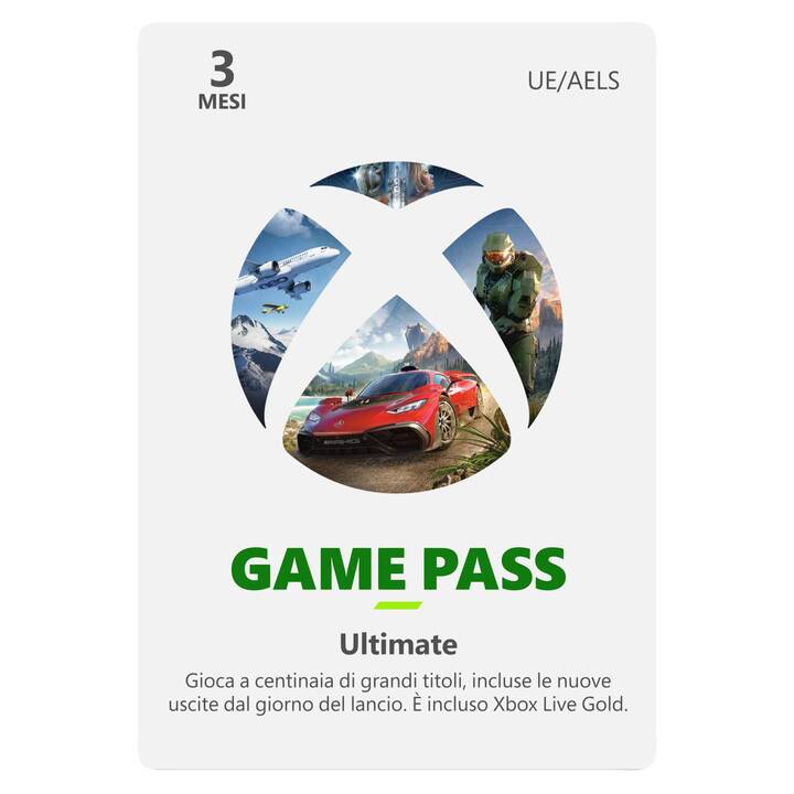 Xbox Game Pass Ultimate 3 Mesi (ESD, IT)