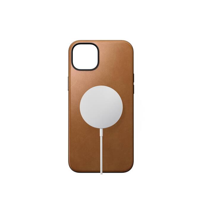 NOMAD GOODS Backcover Modern (iPhone 15 Plus, Rouille brun)