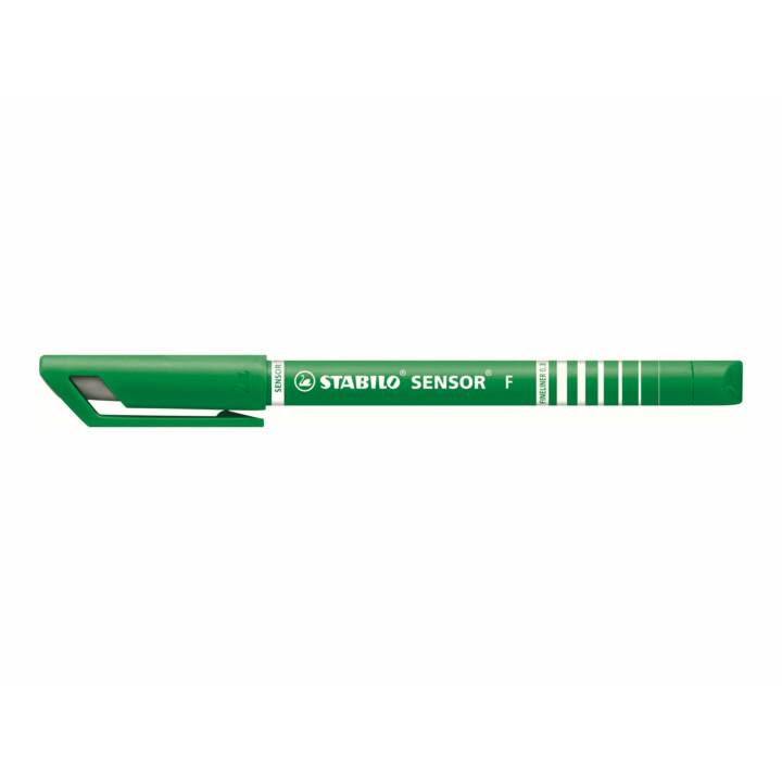 STABILO Penna a fibra (Verde, 1 pezzo)