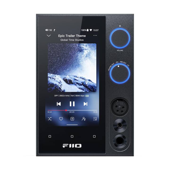FIIO Lecteur MP3 R7 (64 GB, Noir)